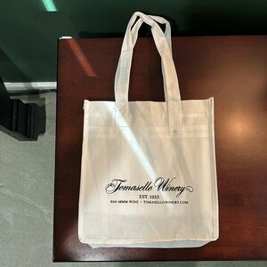 Tomasello Winery Wine Bottle Tote Bag